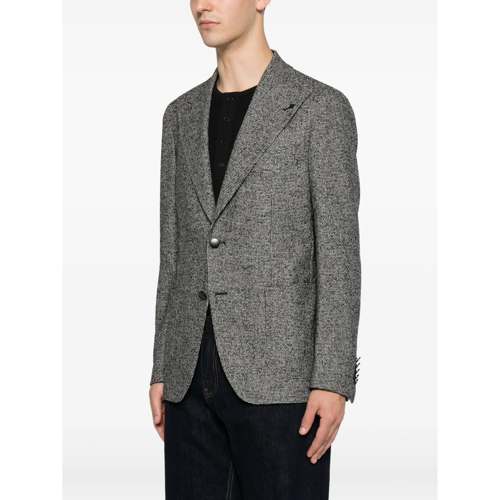 Tagliatore Grey Jackets - Blazers Men