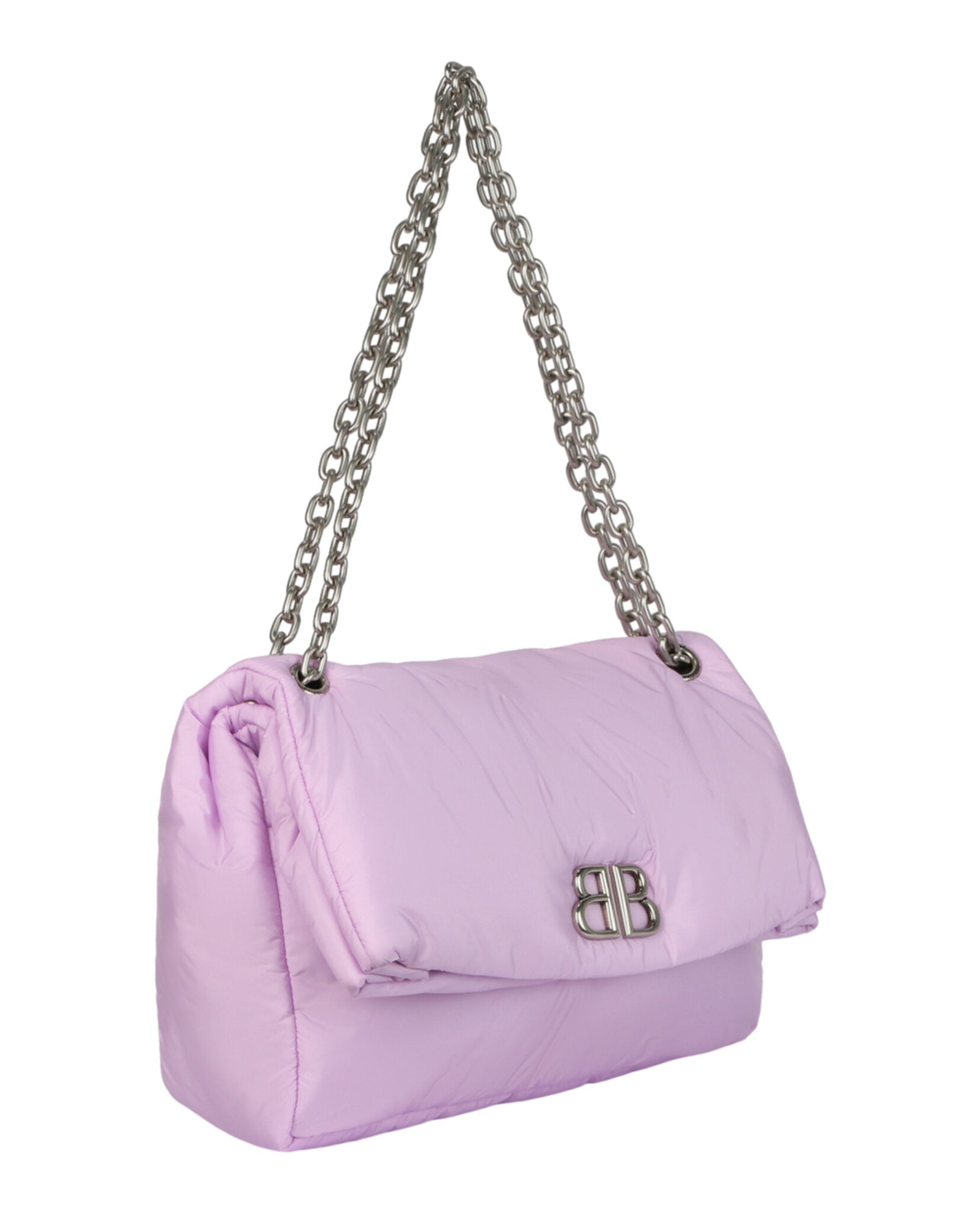 Balenciaga Womens Monaco Medium Chain Bag in Recycled Dolmias