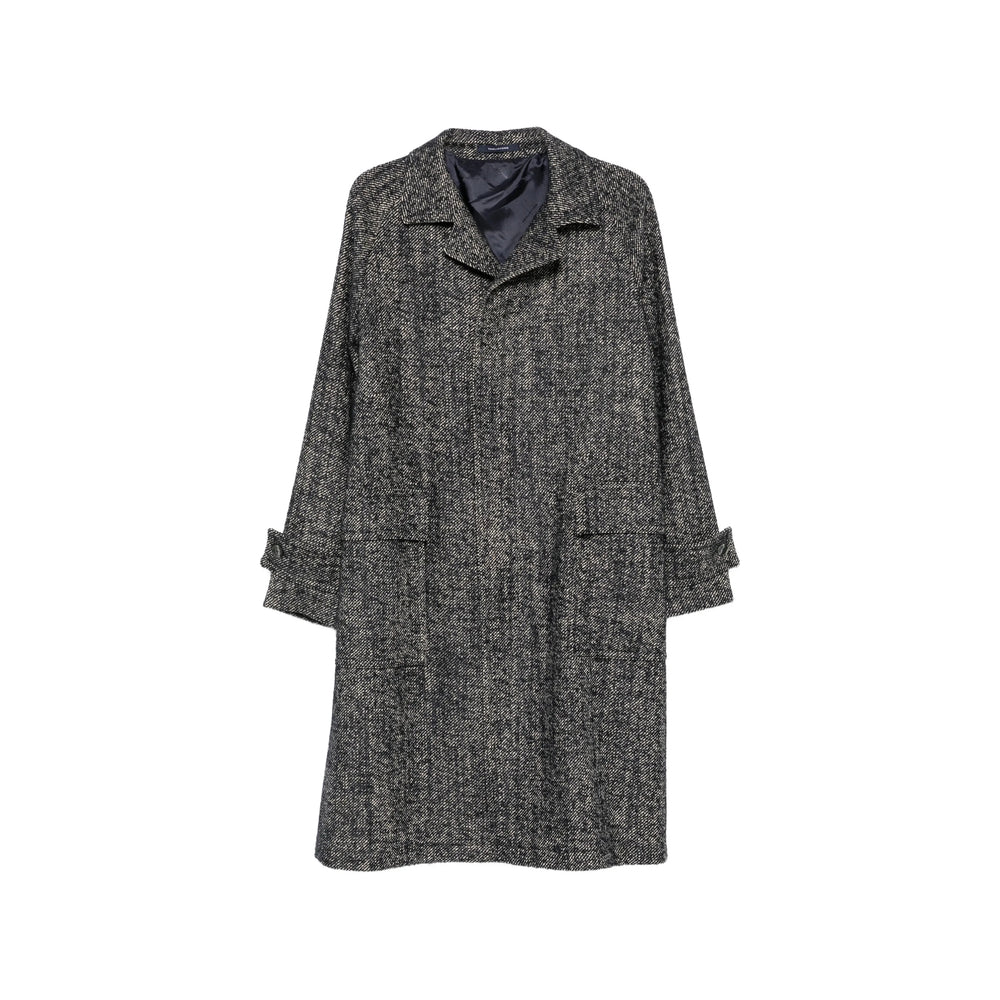 Tagliatore Blue Coats - Single Breasted Coats Men