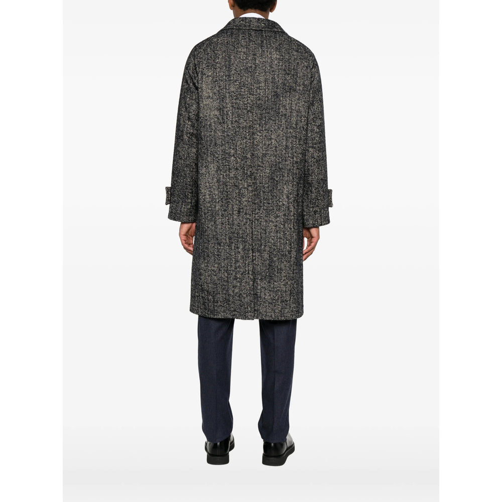 Tagliatore Blue Coats - Single Breasted Coats Men