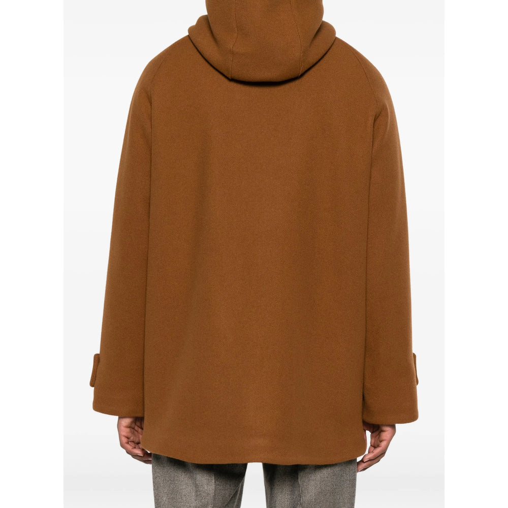Tagliatore Tagliatore Brown Coats - Duffle Coats Men