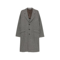 Tagliatore Grey Coats - Single Breasted Coats Men
