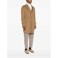 Tagliatore Neutrals Coats - Single Breasted Coats Men