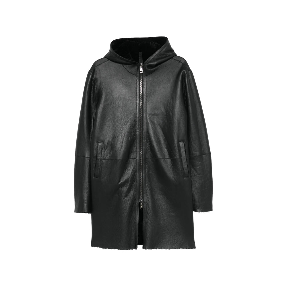 Tagliatore Black Jackets - Leather Jackets Men