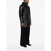 Tagliatore Black Jackets - Leather Jackets Men