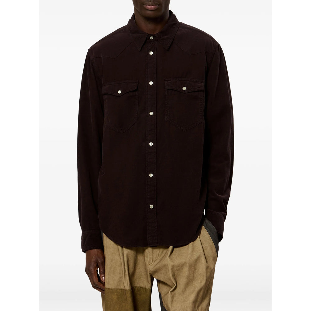 Isabel Marant Brown Shirts Men