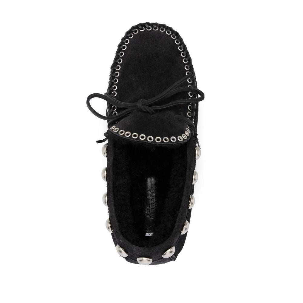 Isabel Marant Black Loafers Women
