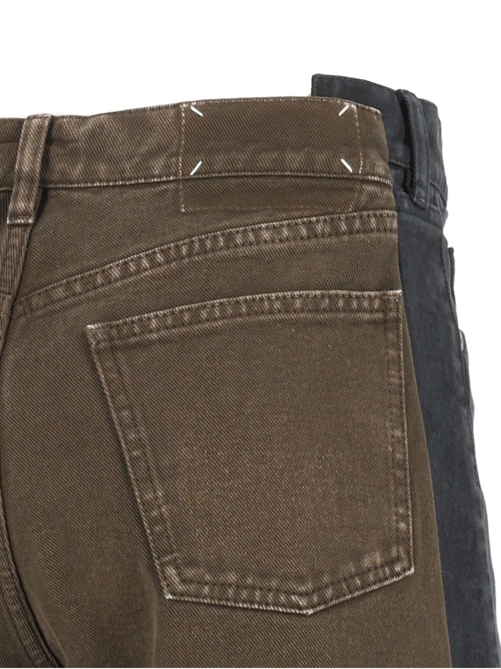 Maison Margiela Maison Margiela Men "Spliced" Cotton Jeans