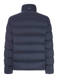 Herno Herno Men Padded Puffer Jacket With A High Collar And Faux-Fur Lining