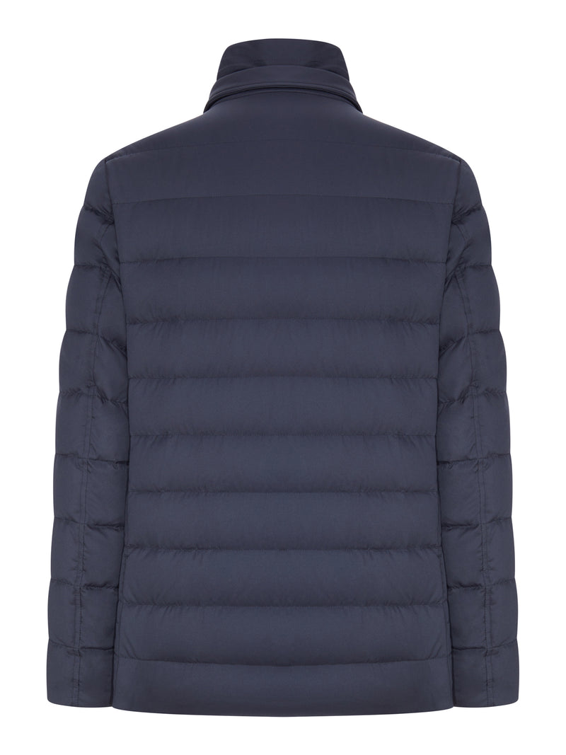 Herno Men Padded Blazer-Style Down Jacket With An Inner Bib