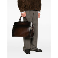 Santoni Santoni Brown Tote Bags Men