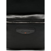 Santoni Santoni Black Backpacks Men