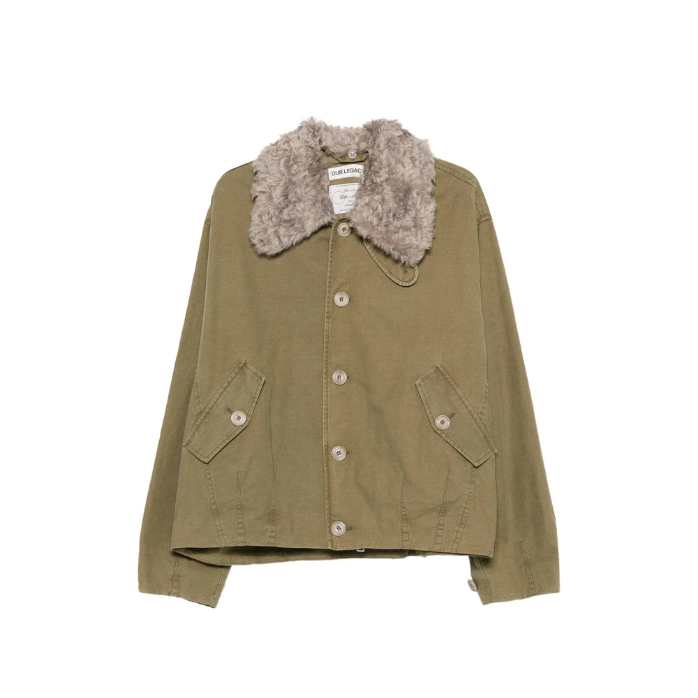 Our Legacy Green Jackets - Bomber Jackets Men