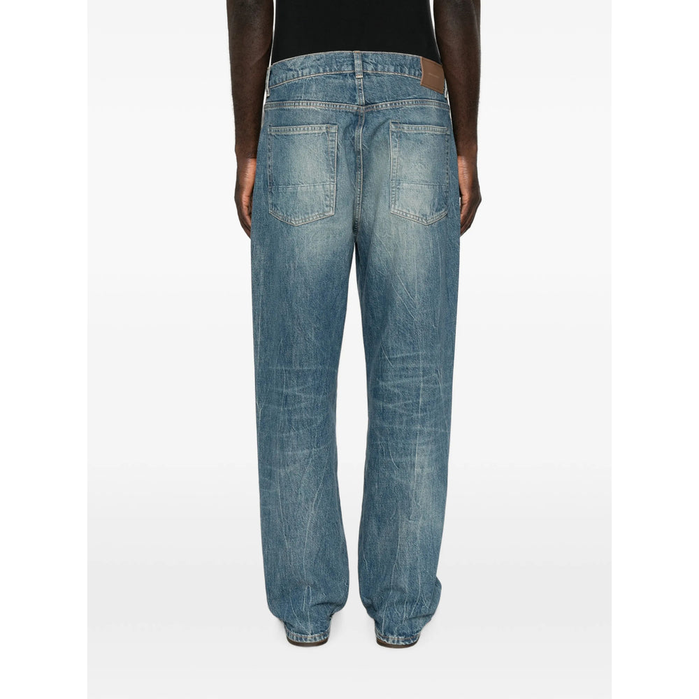 Our Legacy Blue Denim - Loose-Fit Jeans Men