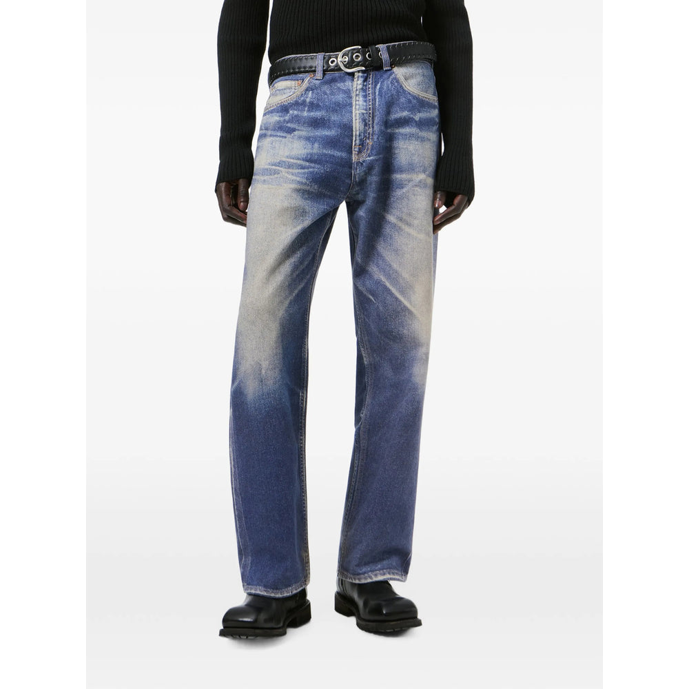 Our Legacy Blue Denim - Regular & Straight-Leg Jeans Men