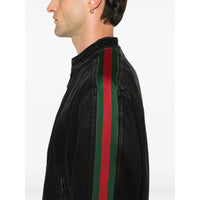 Gucci Black Jackets - Denim Jackets Men