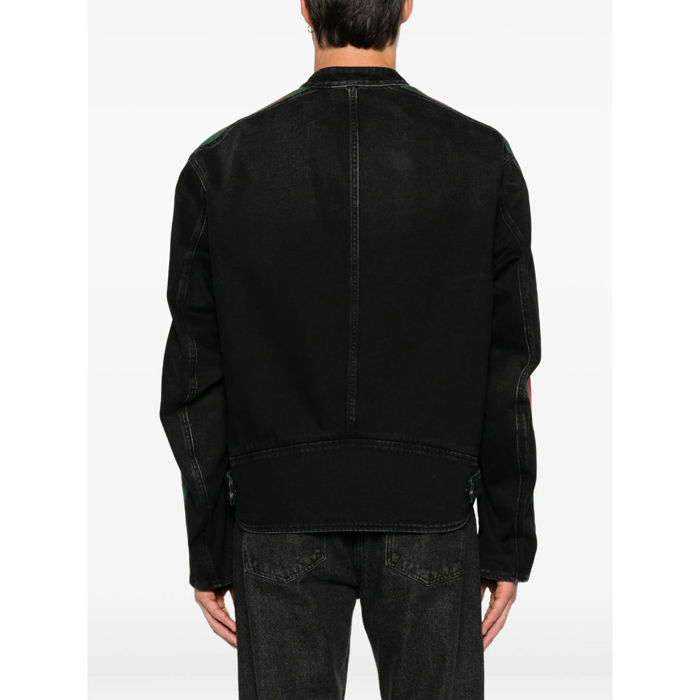 Gucci Black Jackets - Denim Jackets Men
