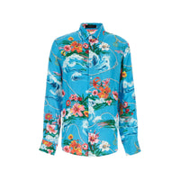 Gucci Gucci Blue Shirts Men