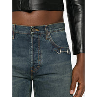 Gucci Blue Denim - Wide-Leg Jeans Men