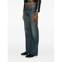 Gucci Blue Denim - Wide-Leg Jeans Men