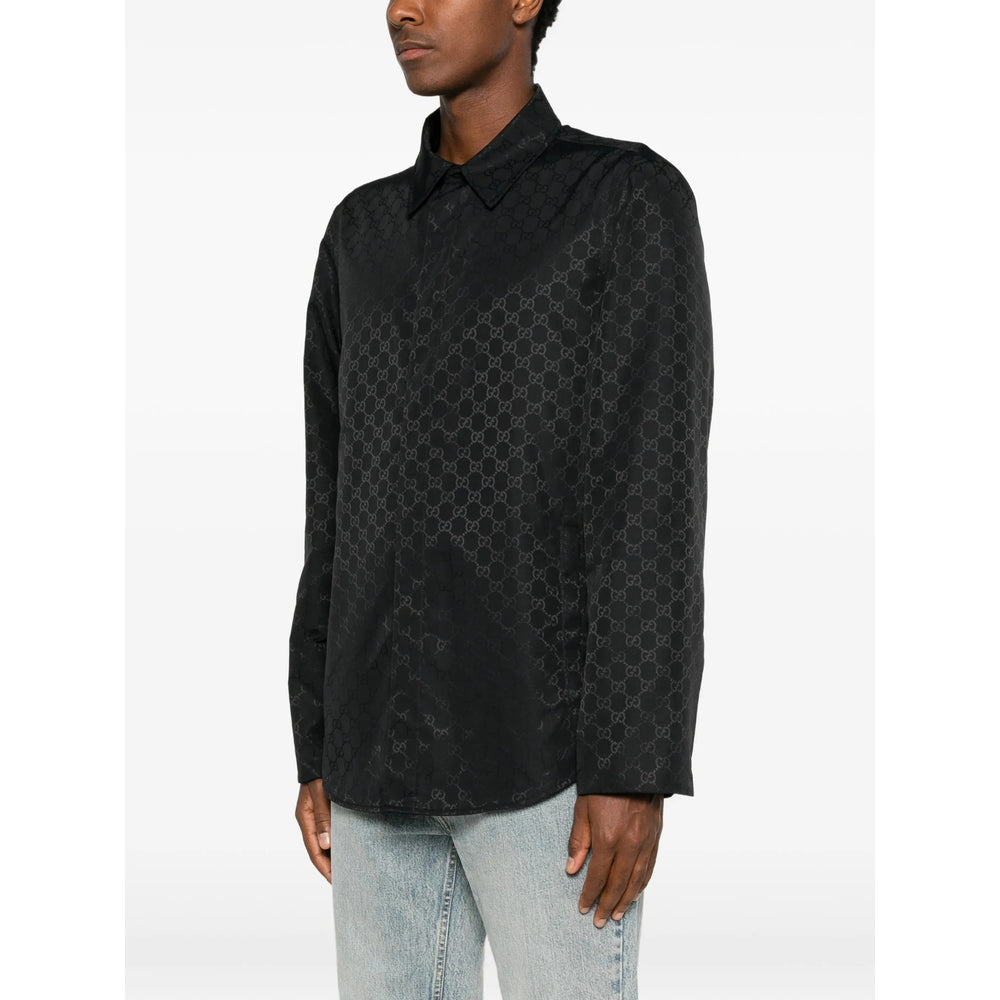 Gucci Gucci Black Jackets - Shirt Jackets Men