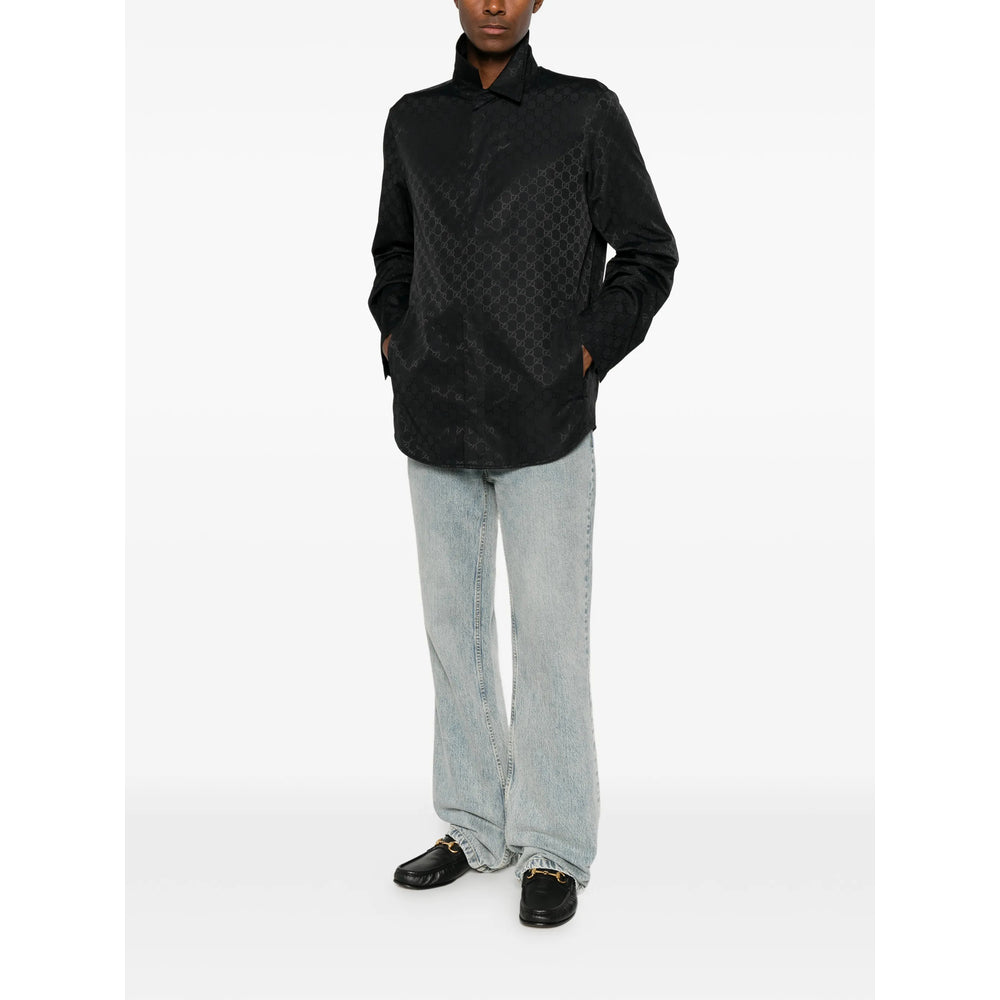 Gucci Gucci Black Jackets - Shirt Jackets Men