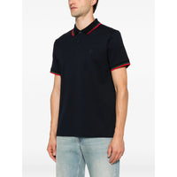 Gucci Blue Polo Shirts Men
