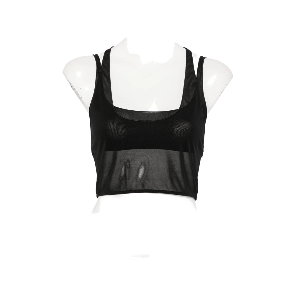 Gucci Gucci Black Tops - Vests & Tank Tops Women