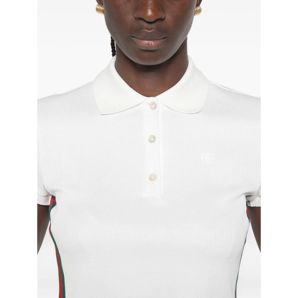 Gucci White Tops - Polo Tops Women
