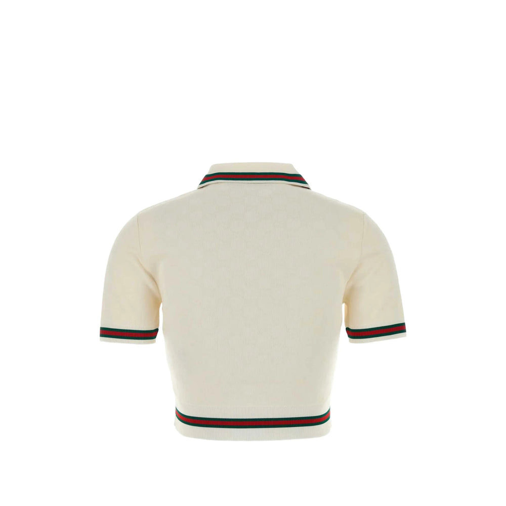 Gucci Gucci White Tops - Polo Tops Women