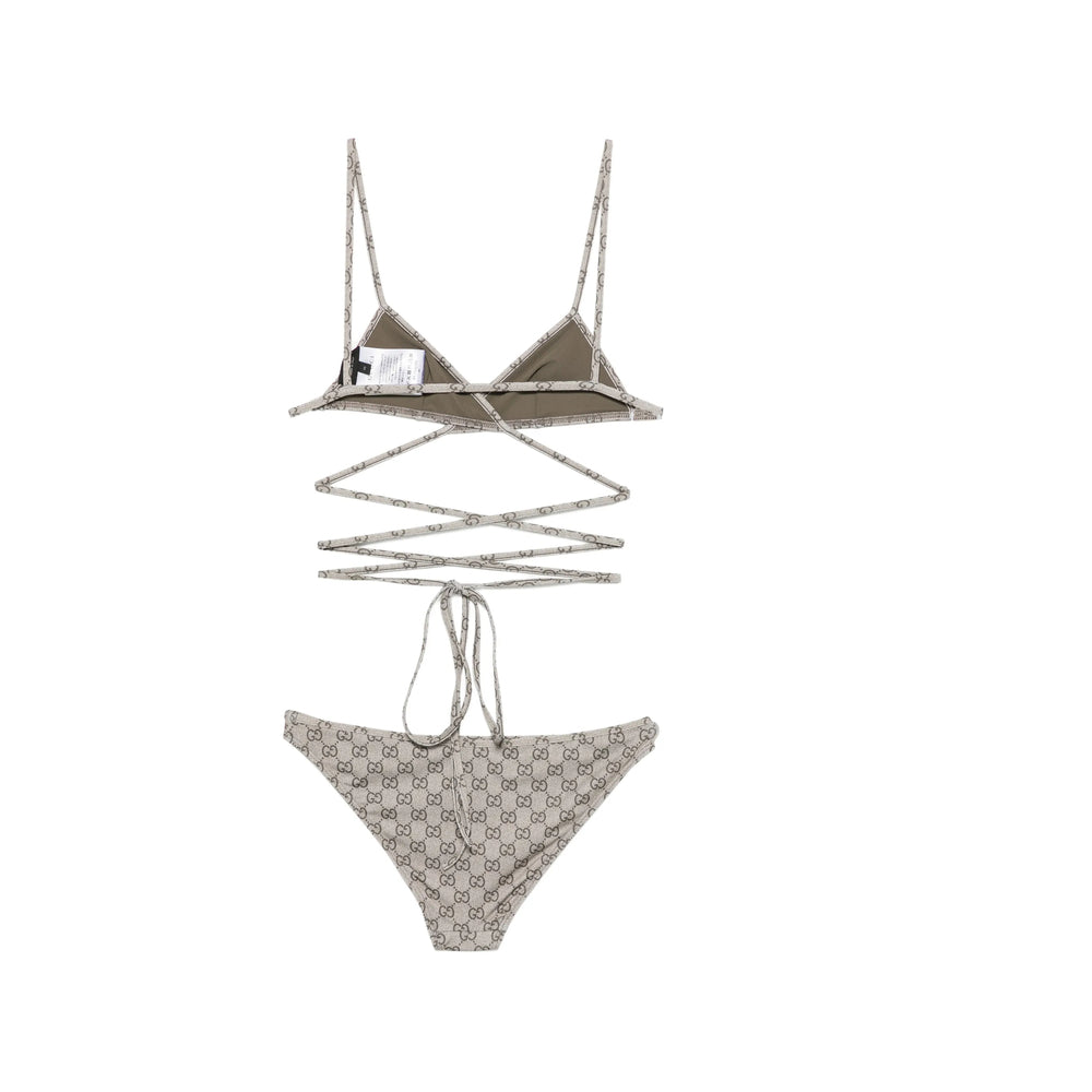 Gucci Gucci Neutrals Beachwear - Bikinis Women