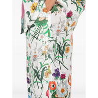 Gucci White Trousers - Straight Trousers Women