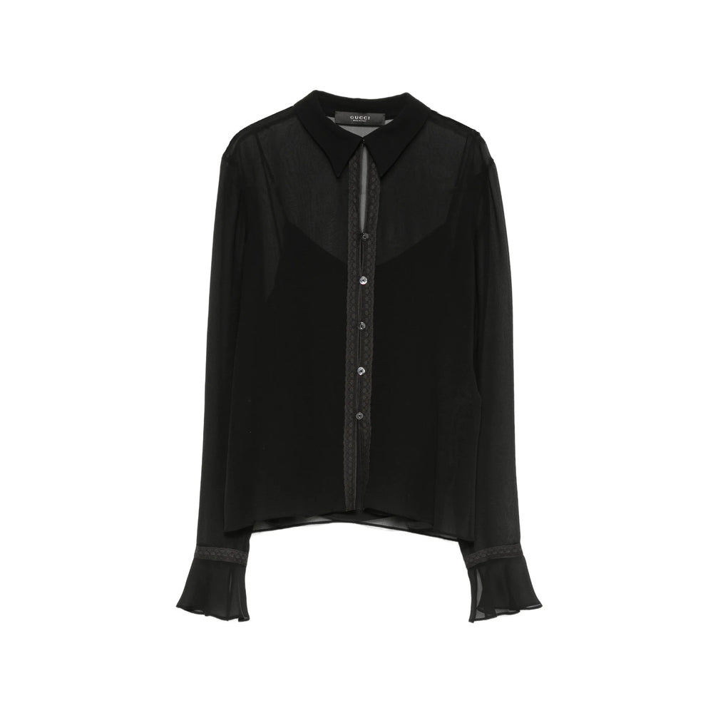 Gucci Gucci Black Tops - Blouses Women