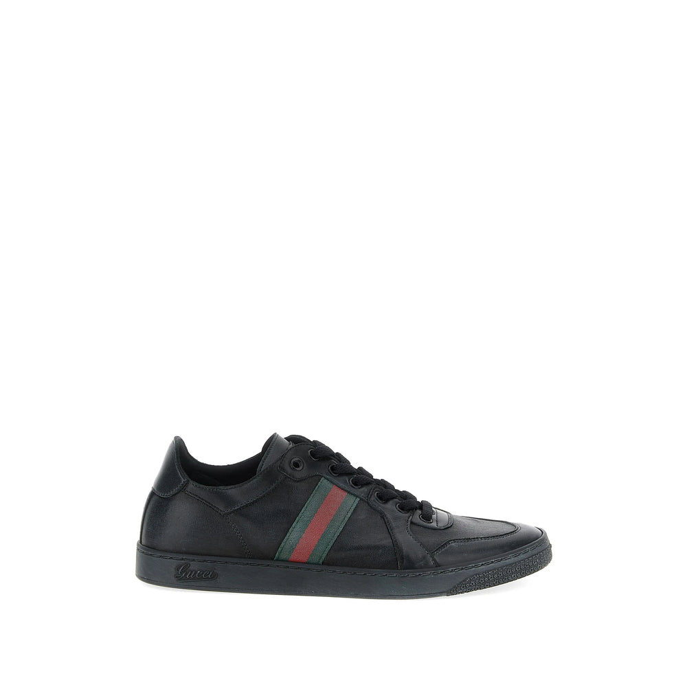 Gucci Black Trainers - Low-Tops Men