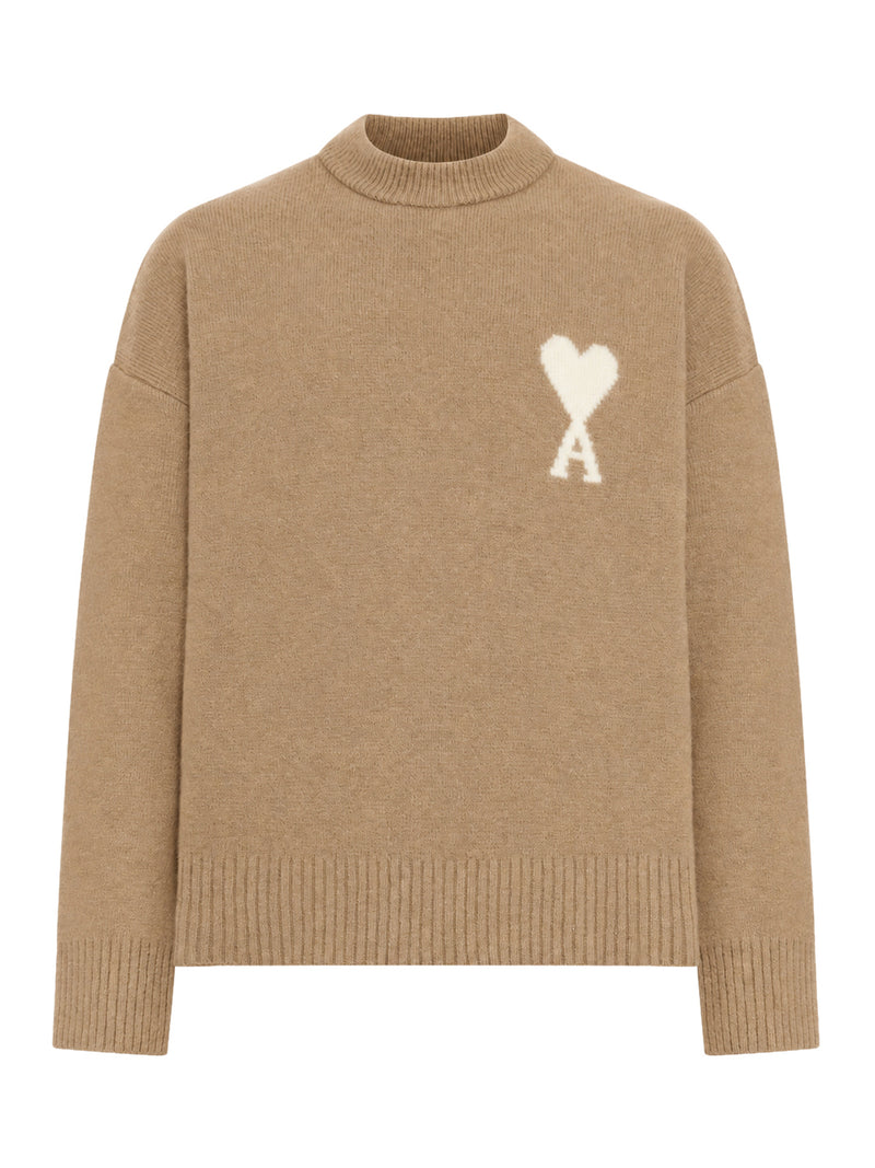 Ami Paris Men Ami De Coeur Crewneck Sweater