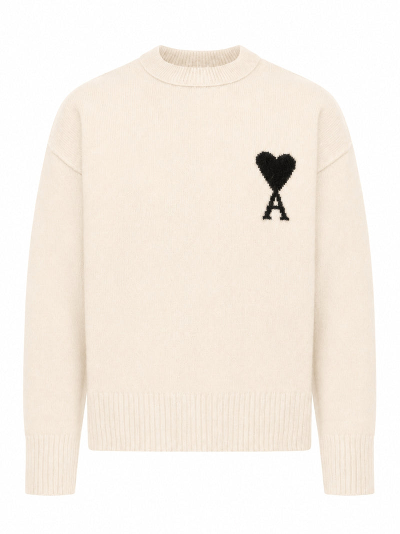 Ami Paris Men Ami De Coeur Wool Sweater