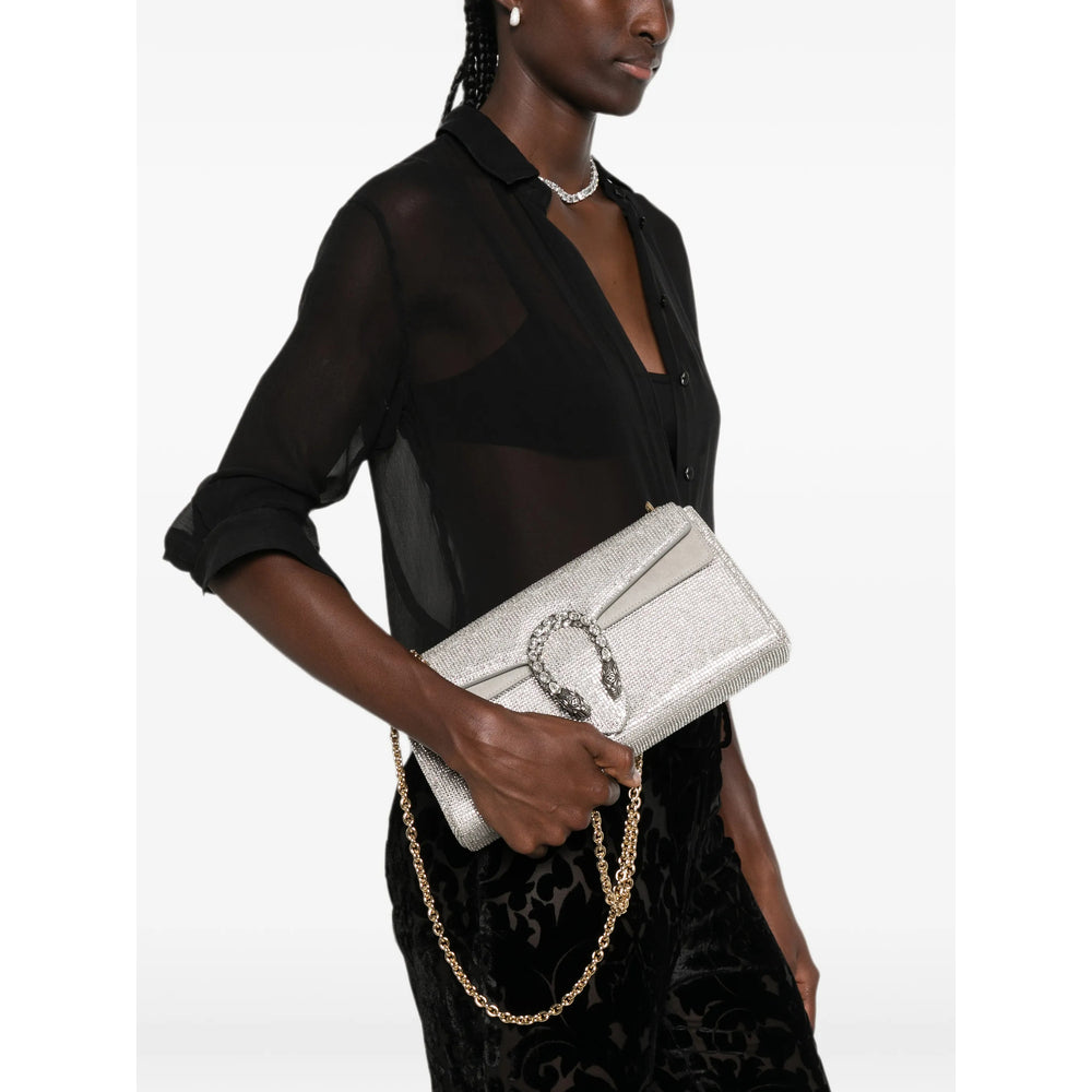 Gucci Silver Shoulder Bags Women