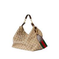 GUCCI Gucci Women Brera M Gg Fabric Crossbody Bag