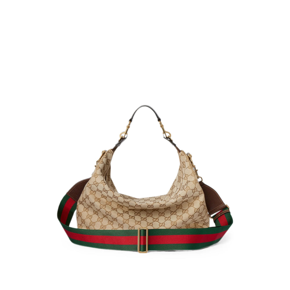 GUCCI Gucci Women Brera M Gg Fabric Crossbody Bag