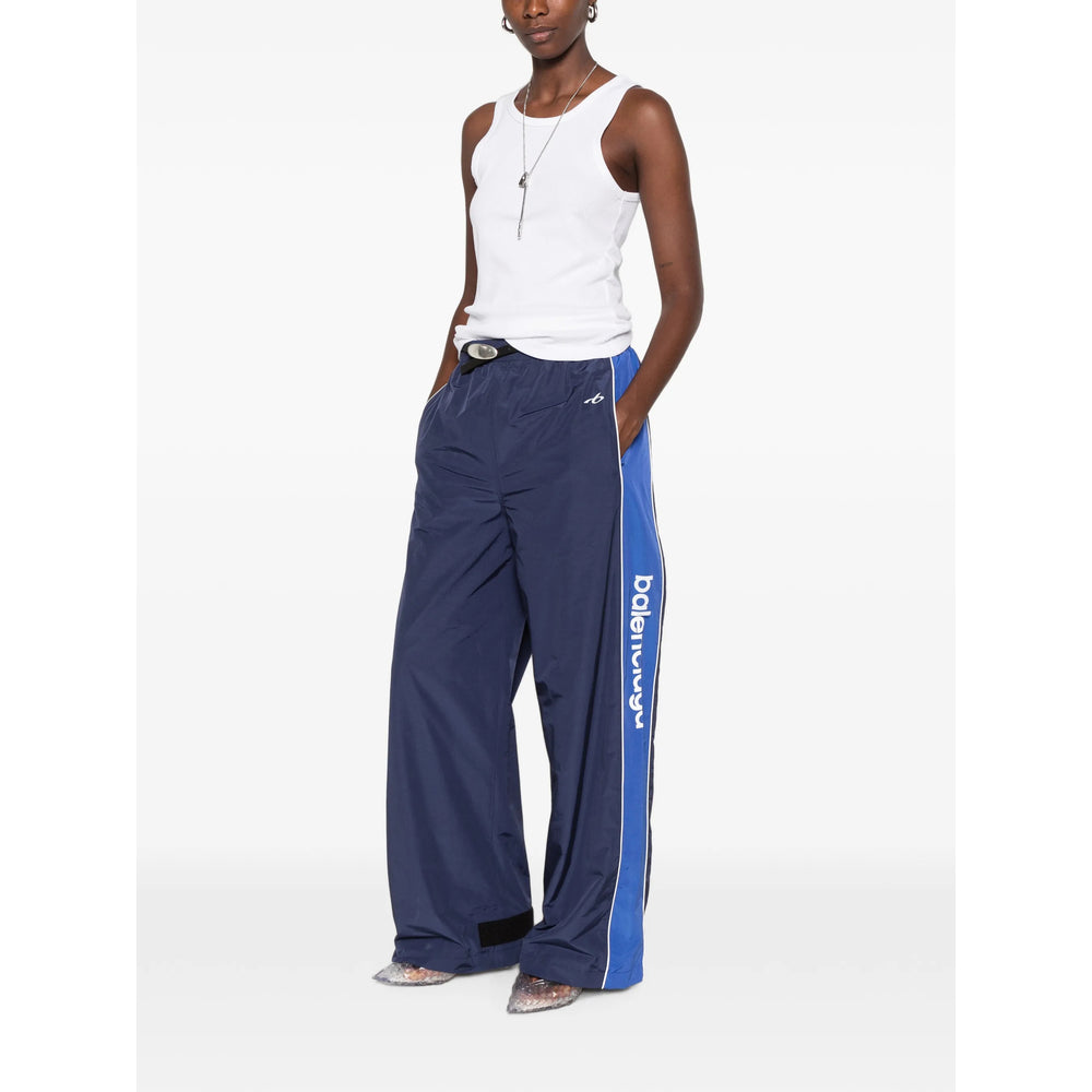 Balenciaga Balenciaga Blue Trousers - Track Pants Women
