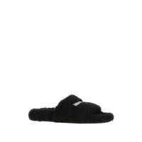 Balenciaga Black Flip-Flops & Slides Women