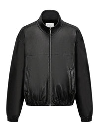 Saint Laurent Men Cassandre Lambskin Jacket