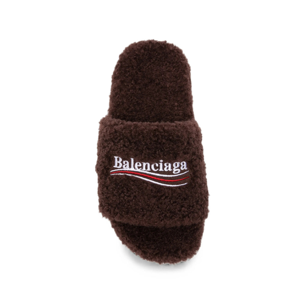Balenciaga Brown Flip-Flops & Slides Women
