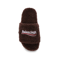 Balenciaga Brown Flip-Flops & Slides Women