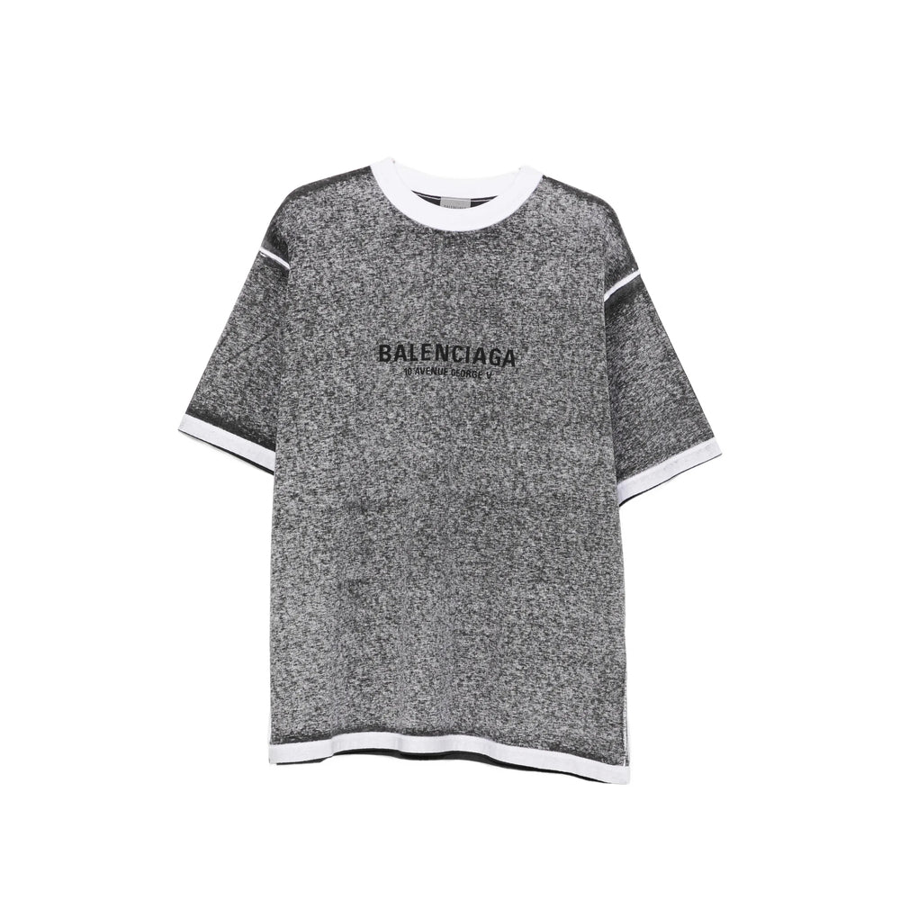 Balenciaga Grey T-Shirts & Vests - T-Shirts Men