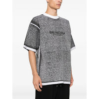 Balenciaga Grey T-Shirts & Vests - T-Shirts Men