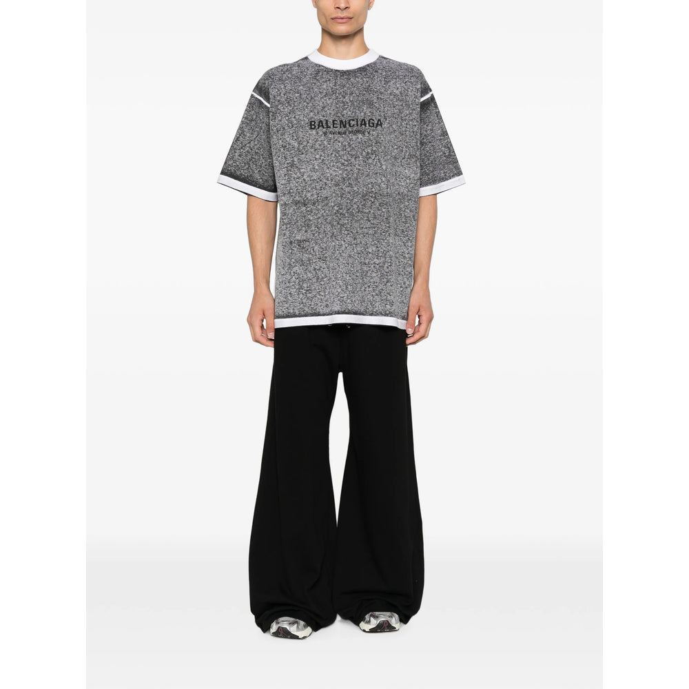 Balenciaga Grey T-Shirts & Vests - T-Shirts Men