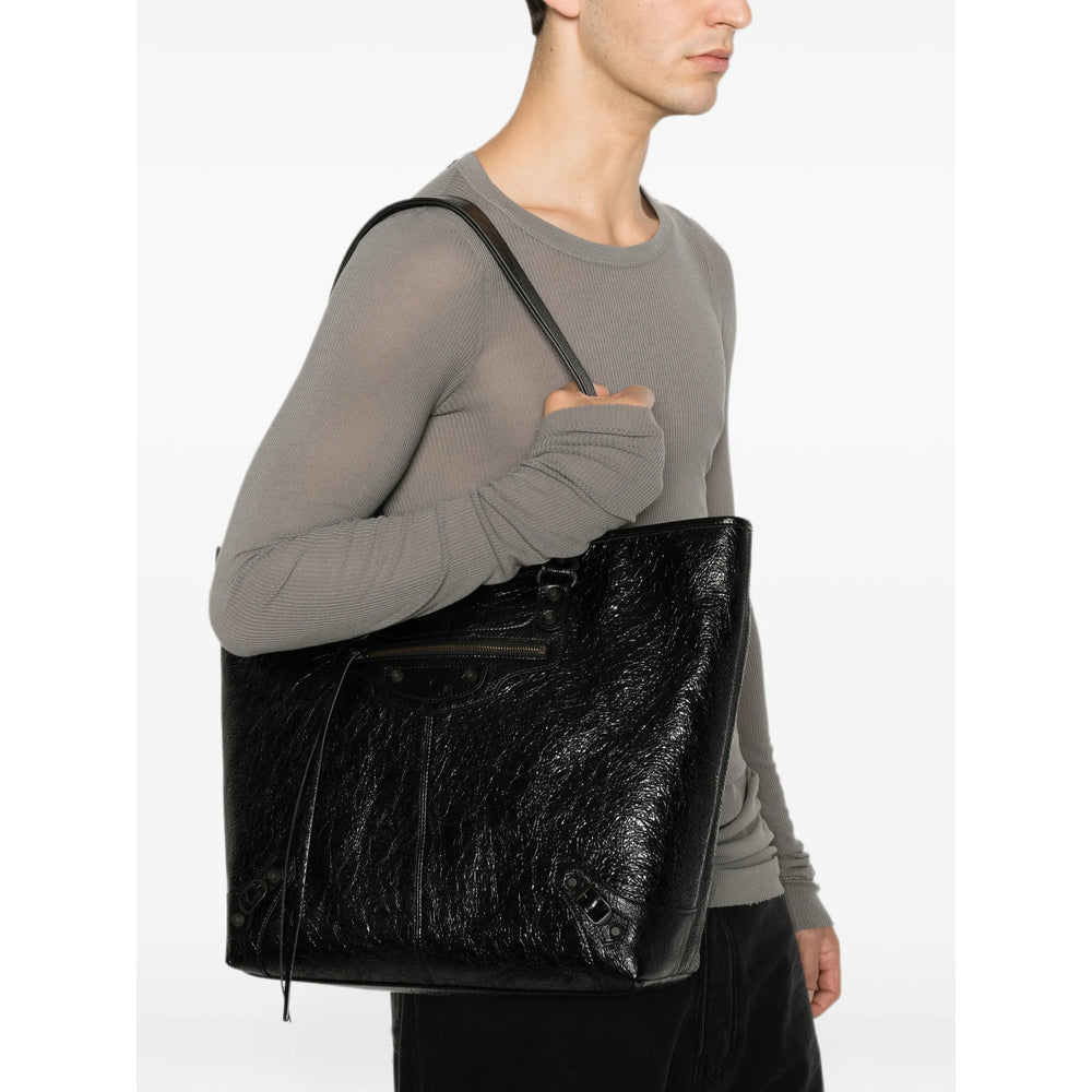 Balenciaga Black Tote Bags Men