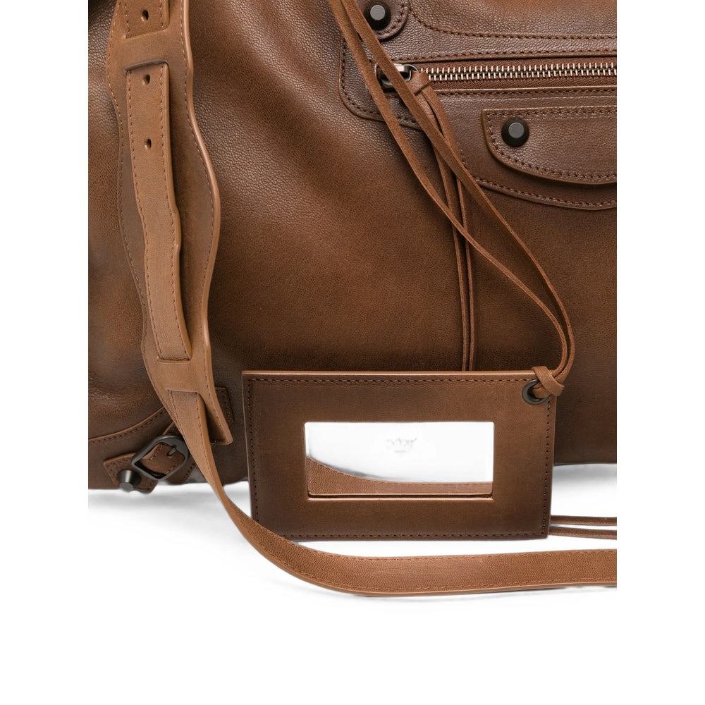 Balenciaga Brown Tote Bags Men