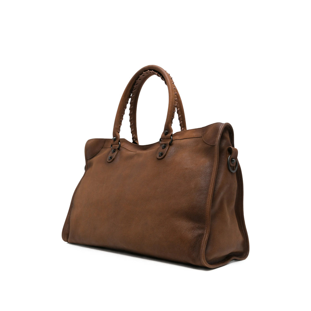 Balenciaga Brown Tote Bags Men
